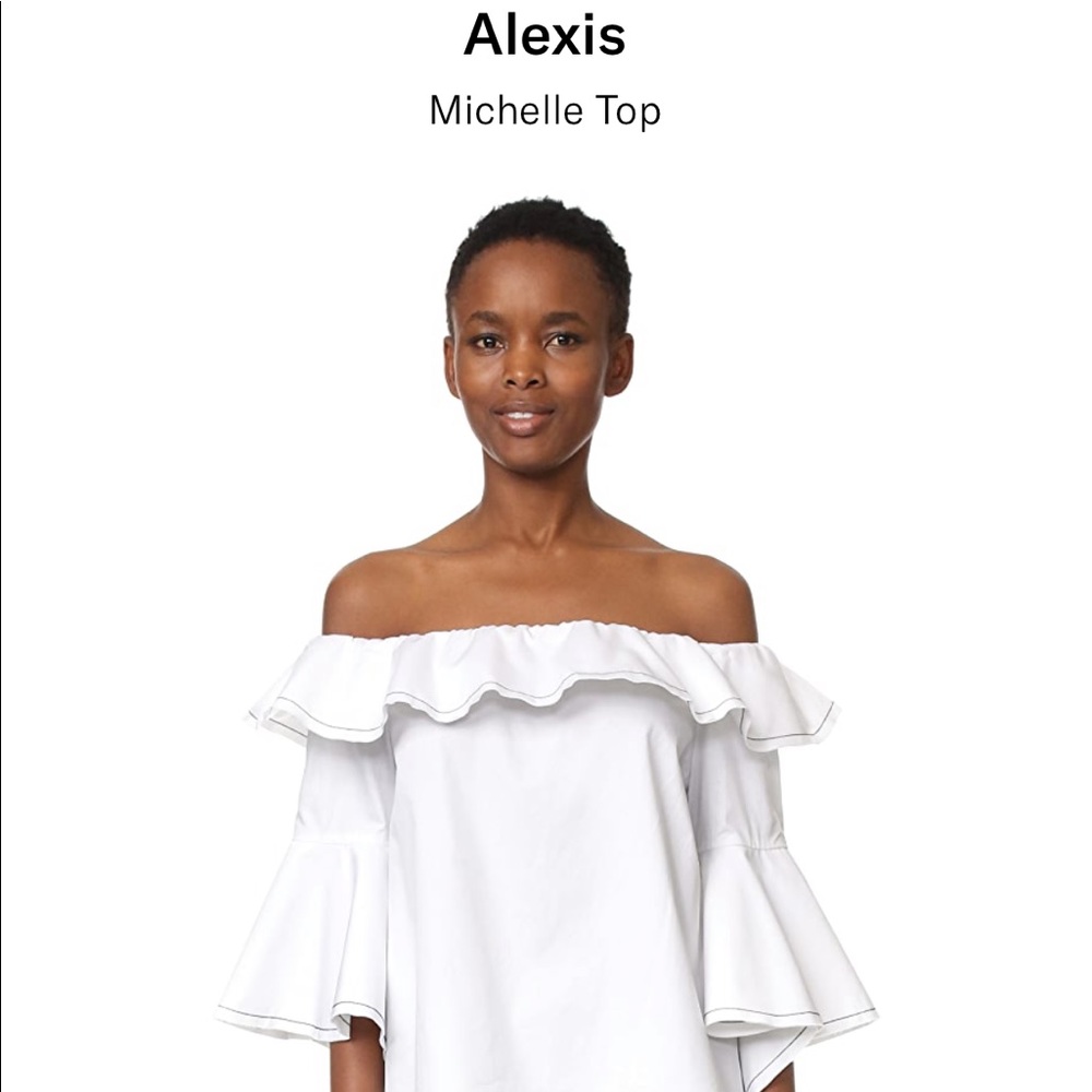 Alexis   off the shoulder , Michelle top. XS
